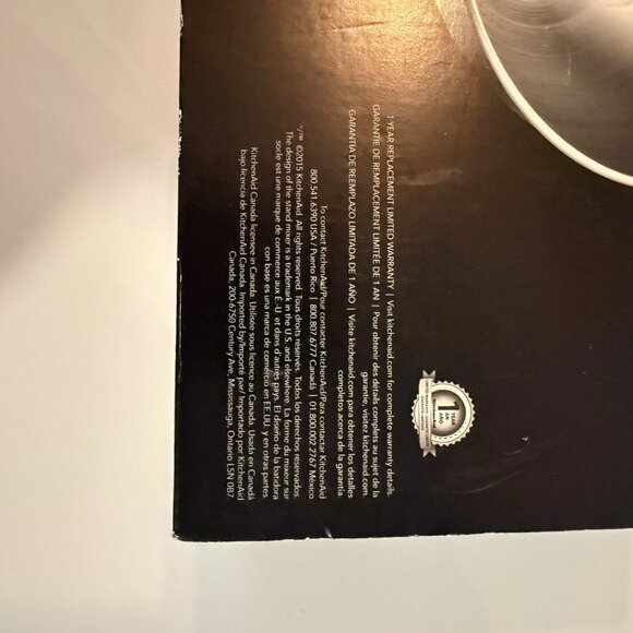 KitchenAid 3-Quart Mixing Bowl Stand Mixer Stainless Steel KB3SS - Picture 3 of 8